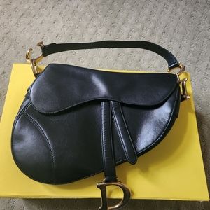 Christian dior saddle bag